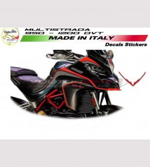 Adesivo personalizzabile per airbox - Ducati Multistrada 