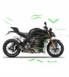 Grün gefärbte Aufkleber Kit - Ducati Streetfighter V4 / V4S 