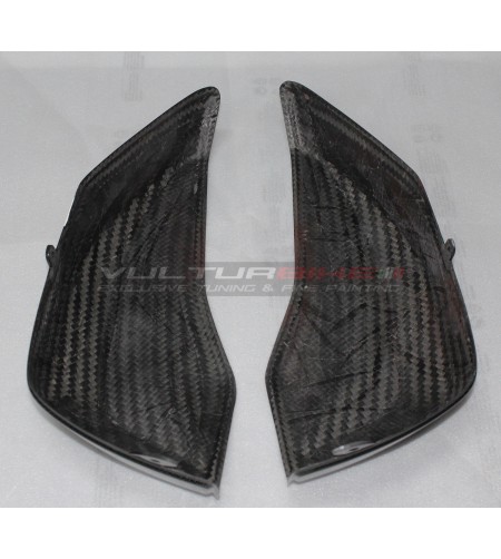 Cover valige in fibra di carbonio personalizzate - Ducati Multistrada V4 / Pikes Peak / Rally 