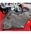Nouveau couvercle de batterie en carbone design - Panigale V4-S-2022 