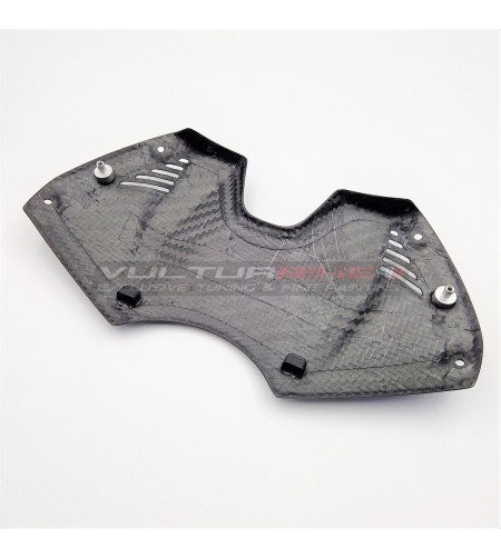 New design carbon battery cover - Panigale V4-S-2022 