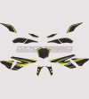 Aufkleber Kit Factory Racing gelbe Version - Yamaha R1 2015-2018 