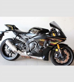 Kit Adesivi Factory Racing versione gialla - Yamaha R1 2015-2018 