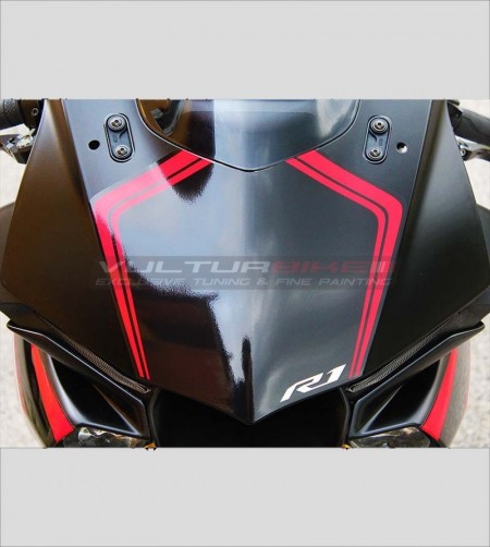 Kit de pegatinas Factory Racing versión roja - Yamaha R1 2015-2018 