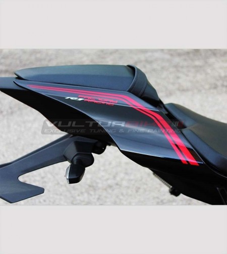 Stickers Kit Factory Racing red version - Yamaha R1 2015-2018 