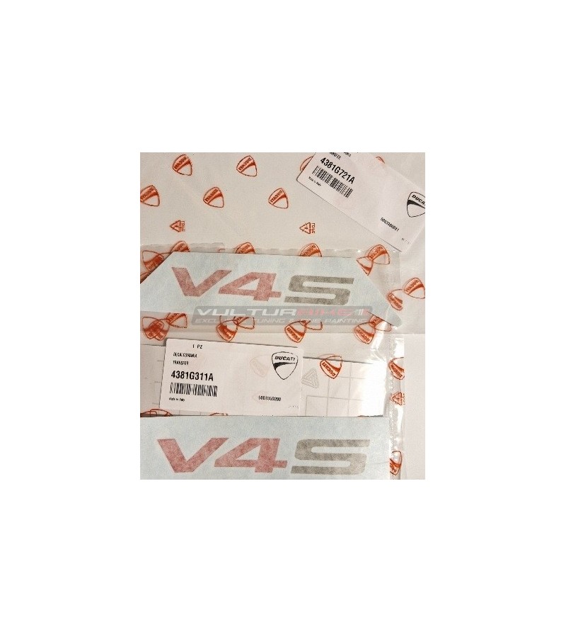 Original V4S decals - Ducati Panigale V4S