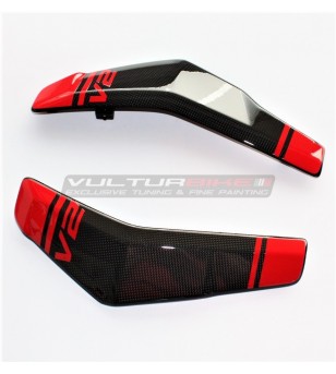 Custom Carbon Kühlerabdeckungen - Ducati Streetfighter V2