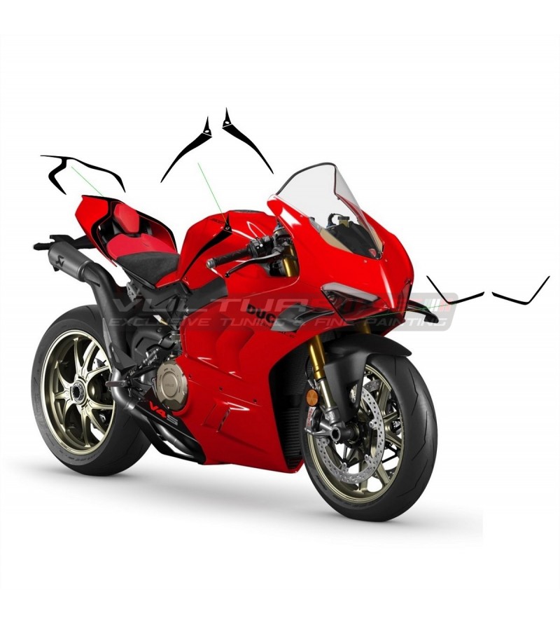 Kit de pegatinas personalizables - Ducati Panigale V4 2022
