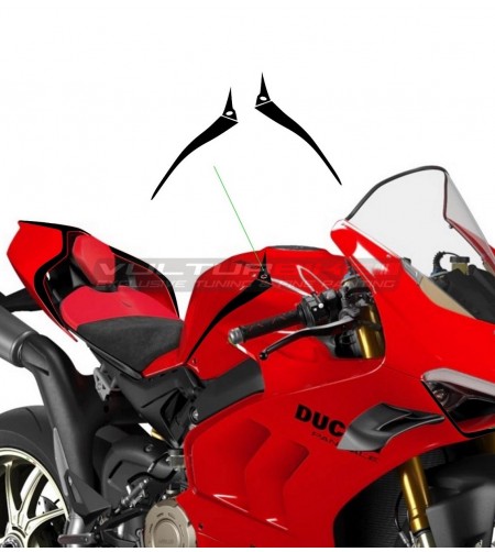 Autocollants personnalisables pour réservoir - Ducati Panigale V4 2022