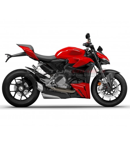 Couvercle de radiateur en carbone Ducati Streetfighter V2 
