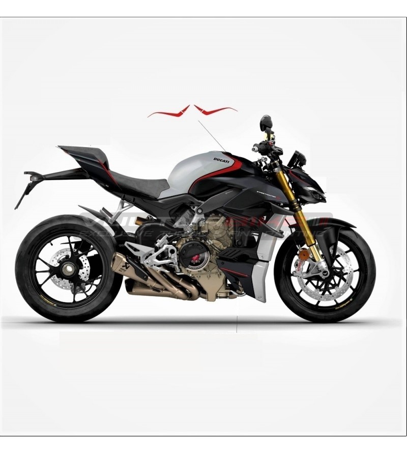 Autocollants de réservoir design Panigale SP - Ducati Streetfighter V4 / V4S 