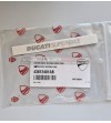 Emblema originale Ducati Superbike colore grigio scuro 