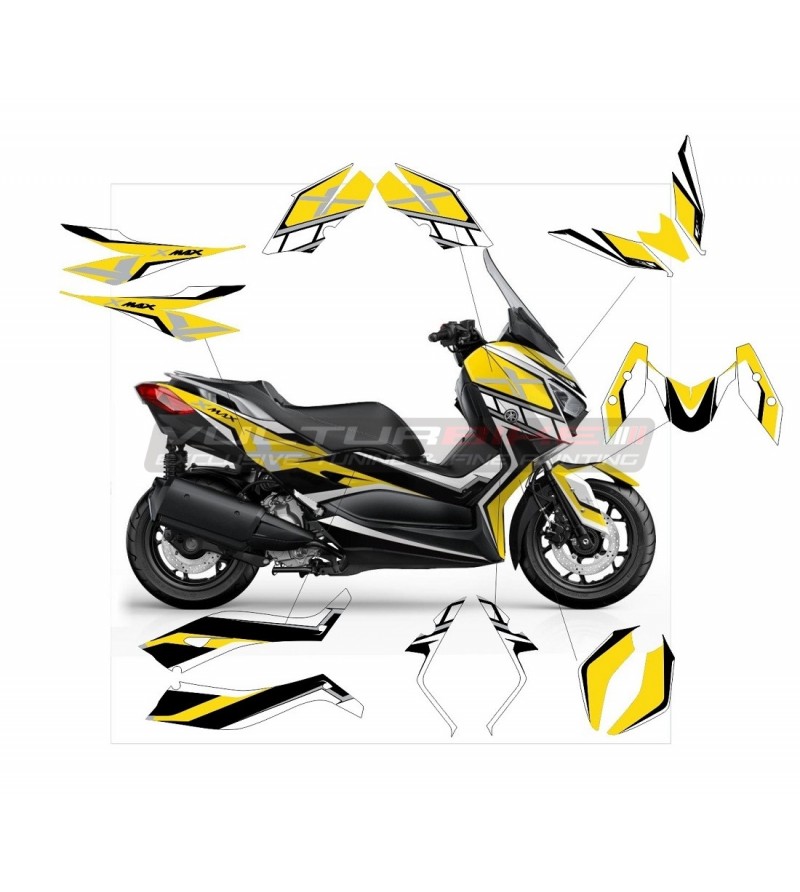 Kit completo de pegatinas color de su elección - Yamaha X-Max 2017 / 2022 