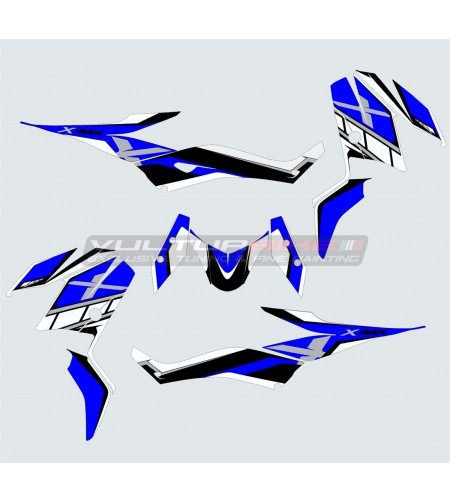 Komplettes Aufkleber-Kit Farbe Ihrer Wahl - Yamaha X-Max 2017 / 2022 