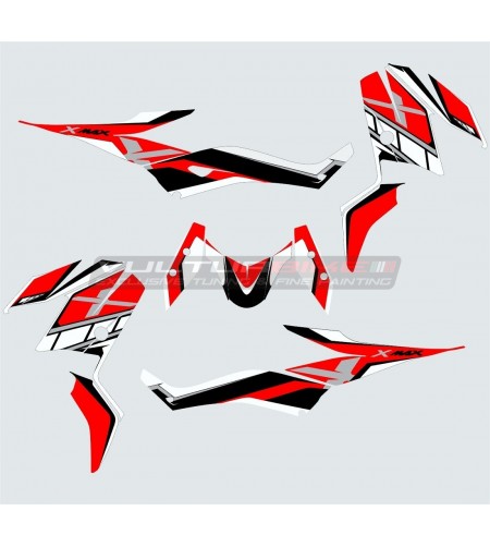 Kit adesivi completo colore a scelta - Yamaha X-Max 2017 / 2022 