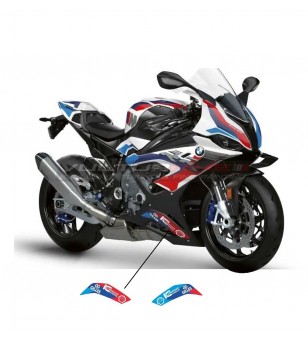 Autocollants à carénages inférieure Réplique BMW M1000RR pour moto BMW S1000RR 2019 / 2021