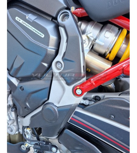 Carbon Fiber Frame Cover - Ducati Multistrada V4 
