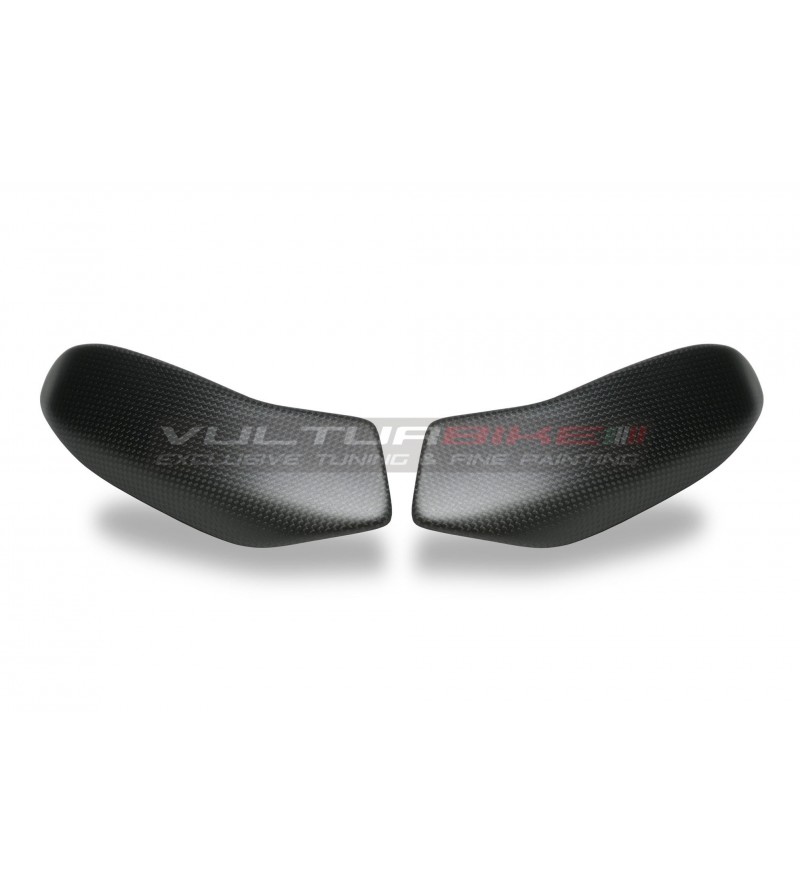 Protecteurs de réservoir de carburant carbone / Kevlar - Ducati Panigale V4 de 2018 