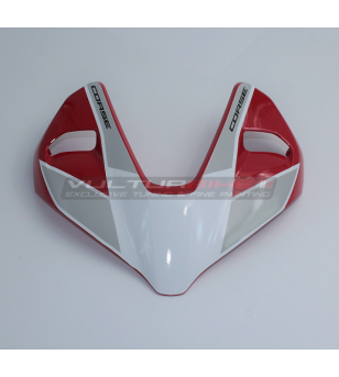 Design fairing sticker S CORSE grey - Ducati Streetfighter V4 / V2 