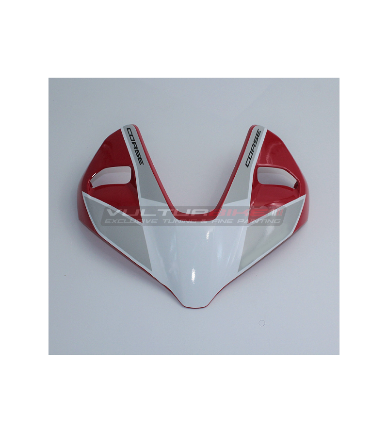 Design adhésif bulle S CORSE gris - Ducati Streetfighter V4 / V2 