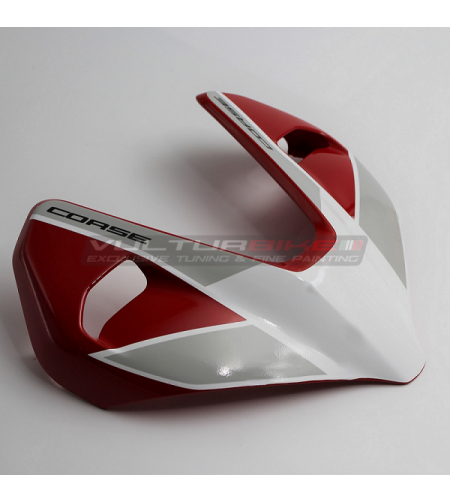Adesivo cupolino design S CORSE grigio - Ducati Streetfighter V4 / V2 