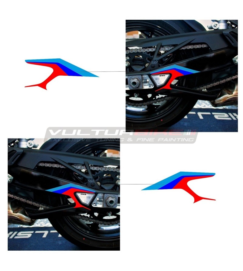 Individuell gestaltete Schwingenaufkleber - BMW S1000RR 2019/21