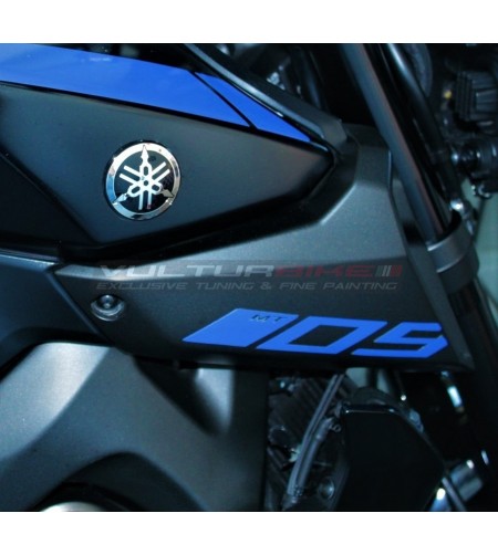 Aufkleber für Motorrad Seitenverkleidungen - Yamaha MT-09 2017 / 2020