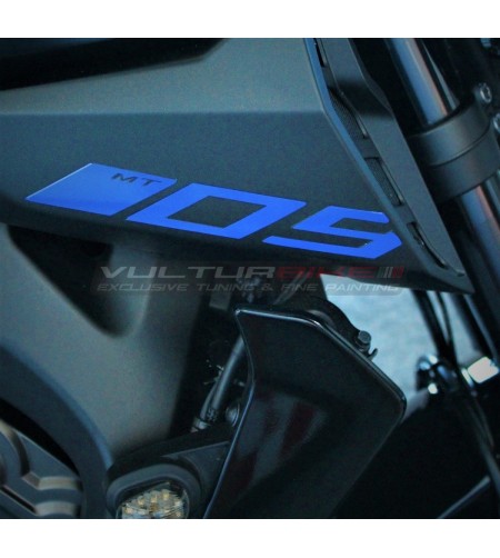 Aufkleber für Motorrad Seitenverkleidungen - Yamaha MT-09 2017 / 2020