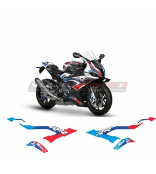 Adesivi carene laterali replica BMW M1000RR per moto BMW S1000RR 2019 / 2021