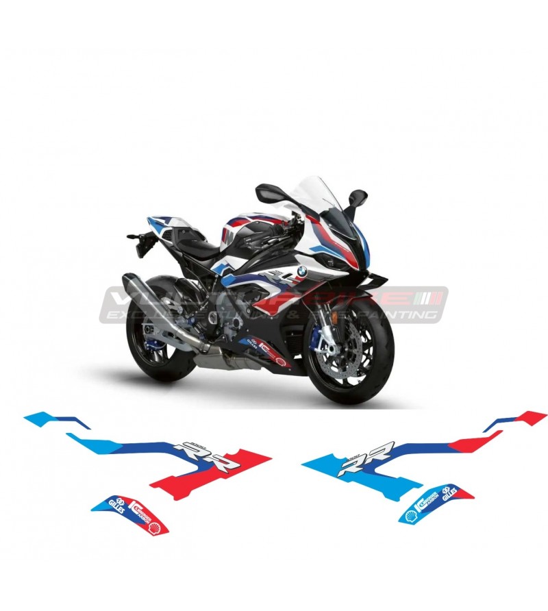 Bmw M1000RR Réplique d’autocollants de carénages latéraux pour BMW S1000RR Motos 2019/2021