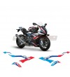 Bmw M1000RR Réplique d’autocollants de carénages latéraux pour BMW S1000RR Motos 2019/2021
