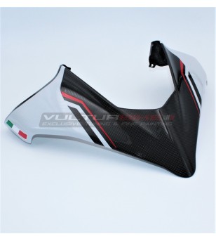Custom Carbon Verkleidung - Ducati Multistrada V4S (ICEBERG WEISS) 