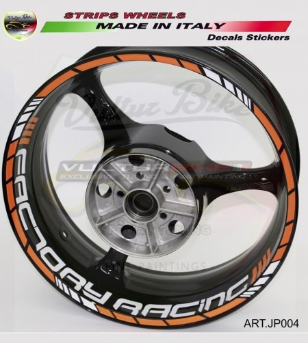 Pegatinas universales de color Factory Racing 