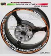 Universal colored Factory Racing stickers 