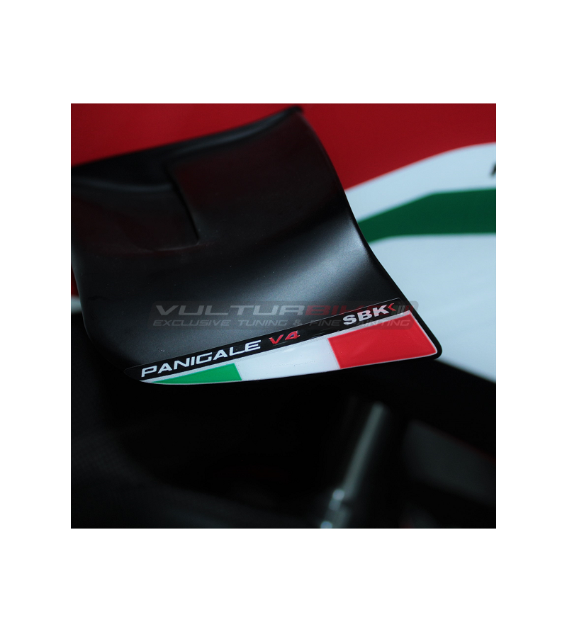 Drapeaux tricolores SBK pour palmes - Ducati Panigale V4 / V4S 2022