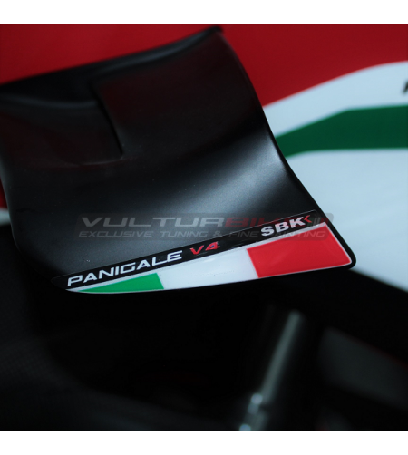 Bandiere tricolore SBK per alette - Ducati Panigale V4 / V4S 2022