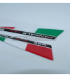 Drapeaux SBK tricolores 3D pour palmes - Ducati Panigale V4 / V4S 2022