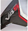 Pannelli laterali in carbonio - Ducati Multistrada V4S (ICEBERG WHITE) 