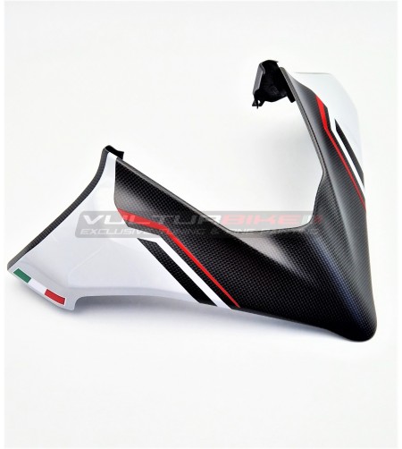 Custom Carbon Fairing - Ducati Multistrada V4S (ICEBERG WHITE) 