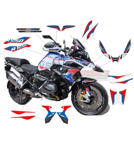 Custom Design Complete Stickers Kit - BMW R1250 GS HP 