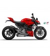 Italienisches Tricolor-Flaggenharz für Finnen - Ducati Streetfighter V2 