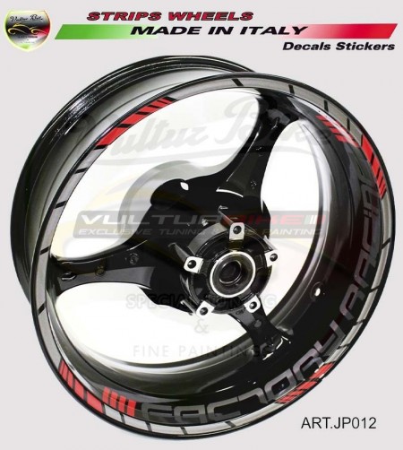 Pegatinas universales de color Factory Racing 