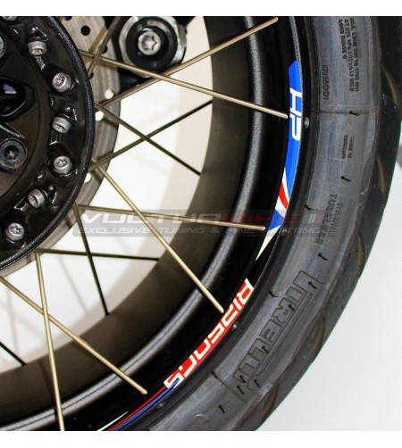 Motorcycle Wheel Stickers - BMW R1250 GS HP 
