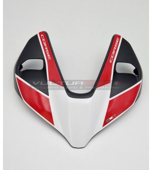 Autocollant design bulle S CORSE rouge - Ducati Streetfighter V4 / V2 
