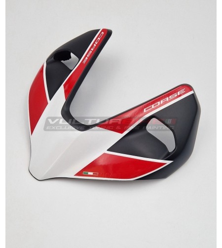 Design Verkleidung Aufkleber S CORSE rot - Ducati Streetfighter V4 / V2 