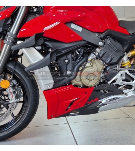 Custom carbon lower fairings - Ducati Streetfighter V4 