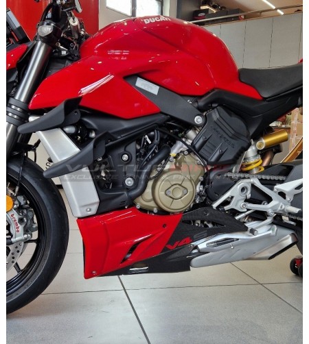 Custom carbon lower fairings - Ducati Streetfighter V4 