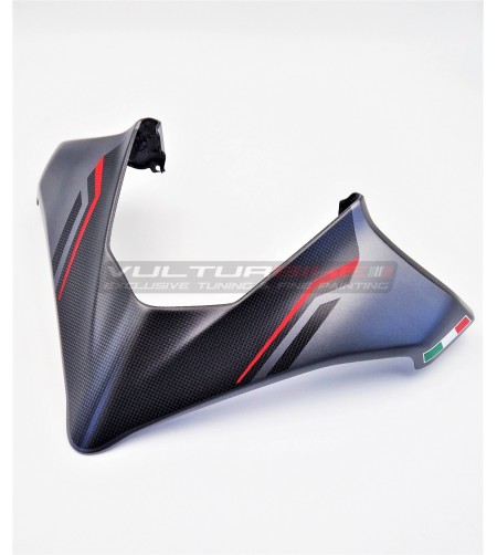 Carbon Verkleidung im Sonderanfertigungsdesign - Ducati Multistrada V4 aviator grau 