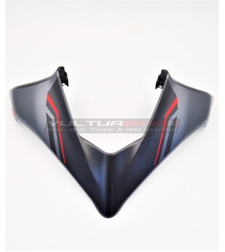 Carbon Verkleidung im Sonderanfertigungsdesign - Ducati Multistrada V4 aviator grau 