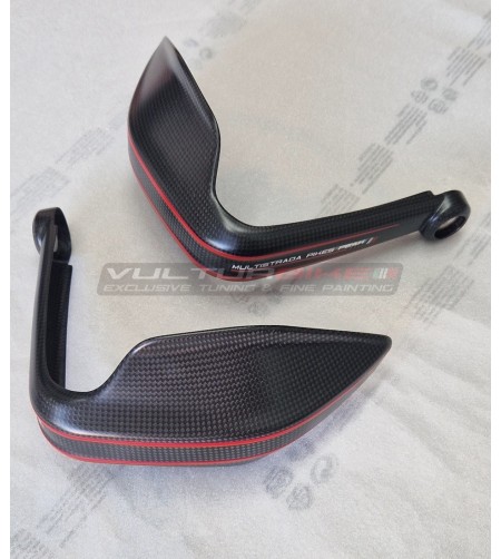 Custom Carbon Handguards - Ducati Multistrada V4 Pikes Peak 